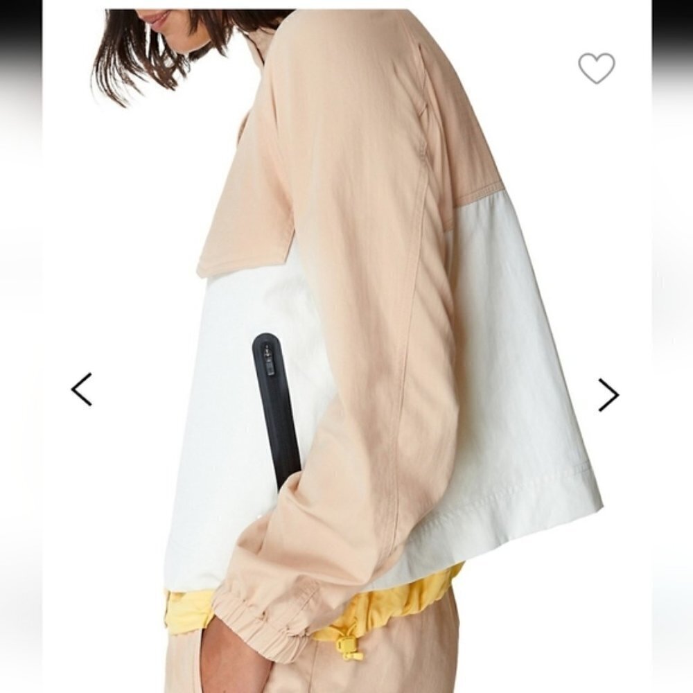 Sweaty Betty nwt Agile colourblock zip up jacket